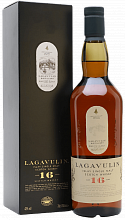 Lagavulin Islay single malt scotch whisky 16 Years Old (Подарочная упаковка)