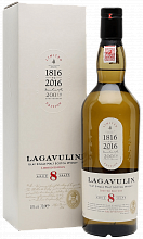 Lagavulin Islay single malt scotch whisky 8 Years Old (Подарочная упаковка)