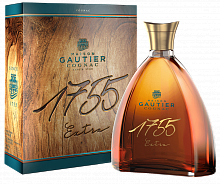 Коньяк Cognac 1755 Extra Maison Gautier (Подарочная упаковка)