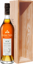 Коньяк Maxime Trijol Cognac Fins Bois 1978 (Подарочная упаковка)