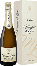 Marques de Lares Brut Nature Cava DO Lopez Morenas  (Подарочная упаковка)