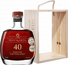 Портвейн Maynard’s Tawny Porto 40 years old Barão De Vilar – Vinhos (Подарочная упаковка)
