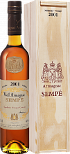 Арманьяк Sempe Vieil Armagnac 2001 (Подарочная упаковка)