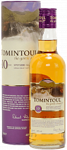 Tomintoul Speyside Glenlivet Single Malt Scotch Whisky 10 YO (Подарочная упаковка)