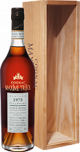 Коньяк Maxime Trijol Cognac Fins Bois 1975 (Подарочная упаковка)