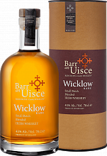Виски Barr an Uisce Wicklow Rare Small Batch Blended Irish Whiskey 4 YO (Подарочная упаковка)