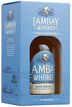 Lambay Small Batch Blend Irish Whiskey 4 YO (Подарочная упаковка)